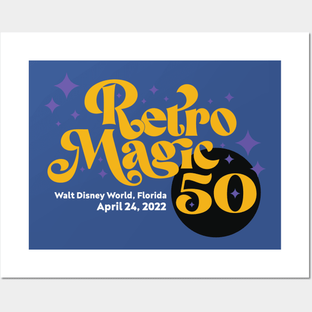 RetroMagic 50 Wall Art by RetroWDW